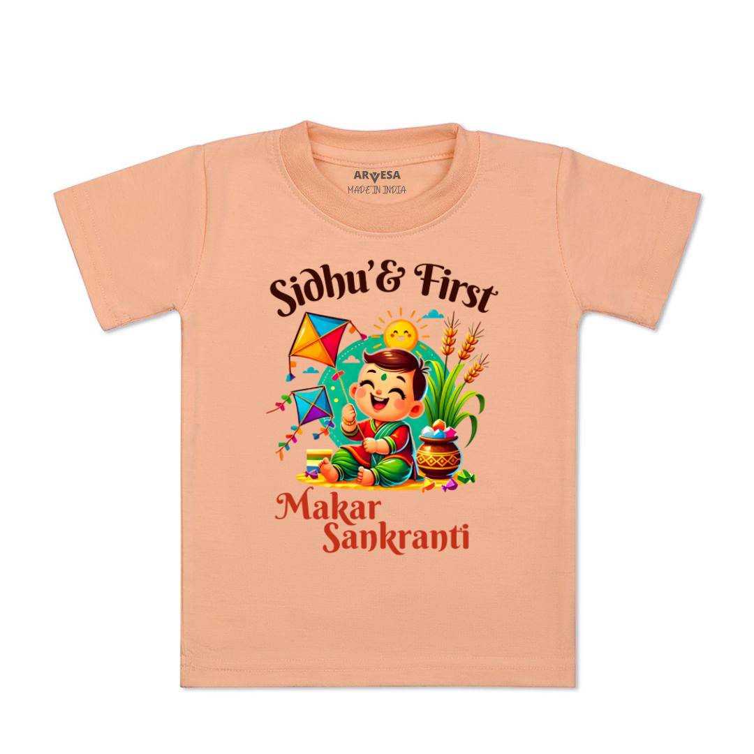 Arvesa My First Makar sankranti  Baby Boy & Girl Dress