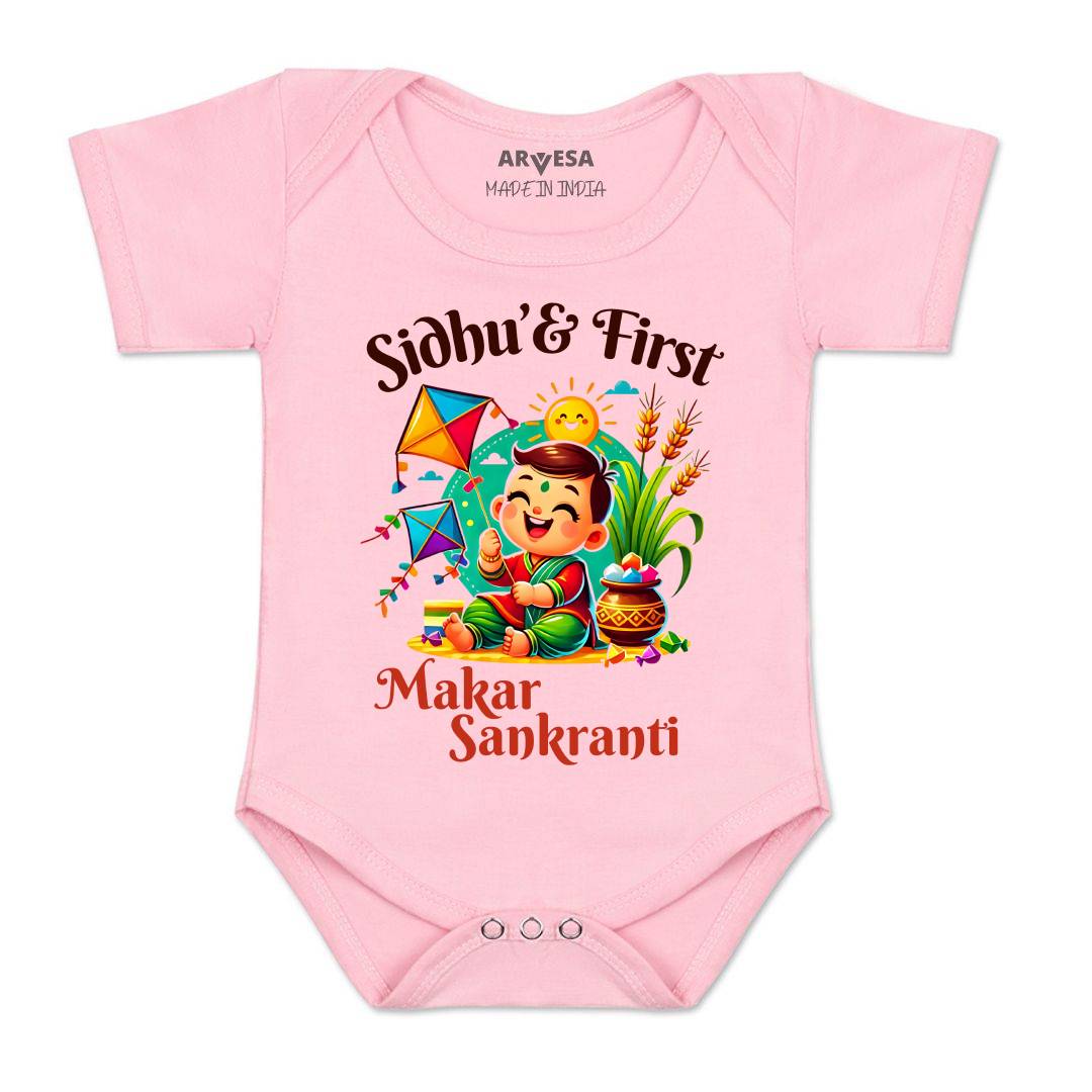 Arvesa My First Makar sankranti  Baby Boy & Girl Dress