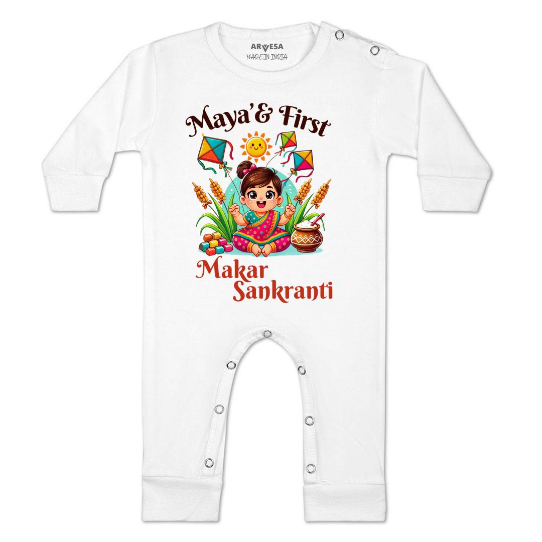 Arvesa My First Makar sankranti  Baby Boy & Girl Dress