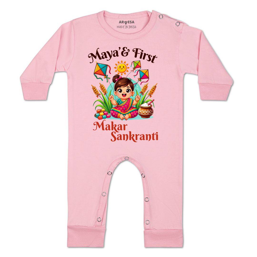 Arvesa My First Makar sankranti  Baby Boy & Girl Dress