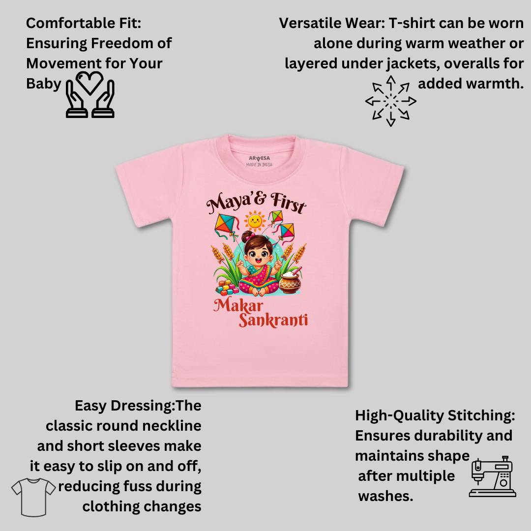 Arvesa My First Makar sankranti  Baby Boy & Girl Dress