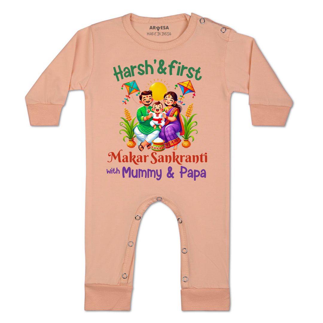 Arvesa My First Makar sankranti  Baby Boy & Girl Dress