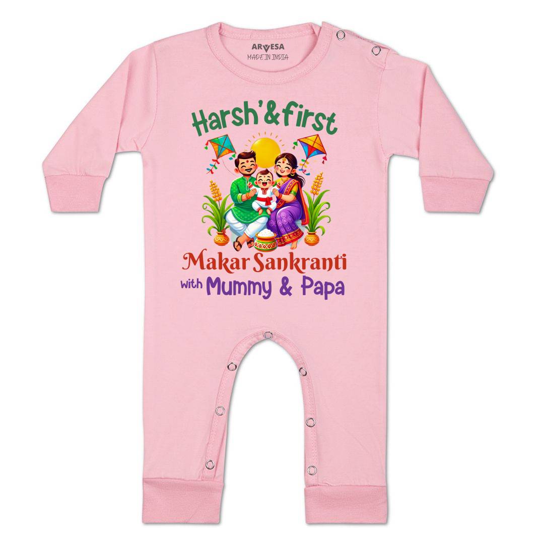 Arvesa My First Makar sankranti  Baby Boy & Girl Dress