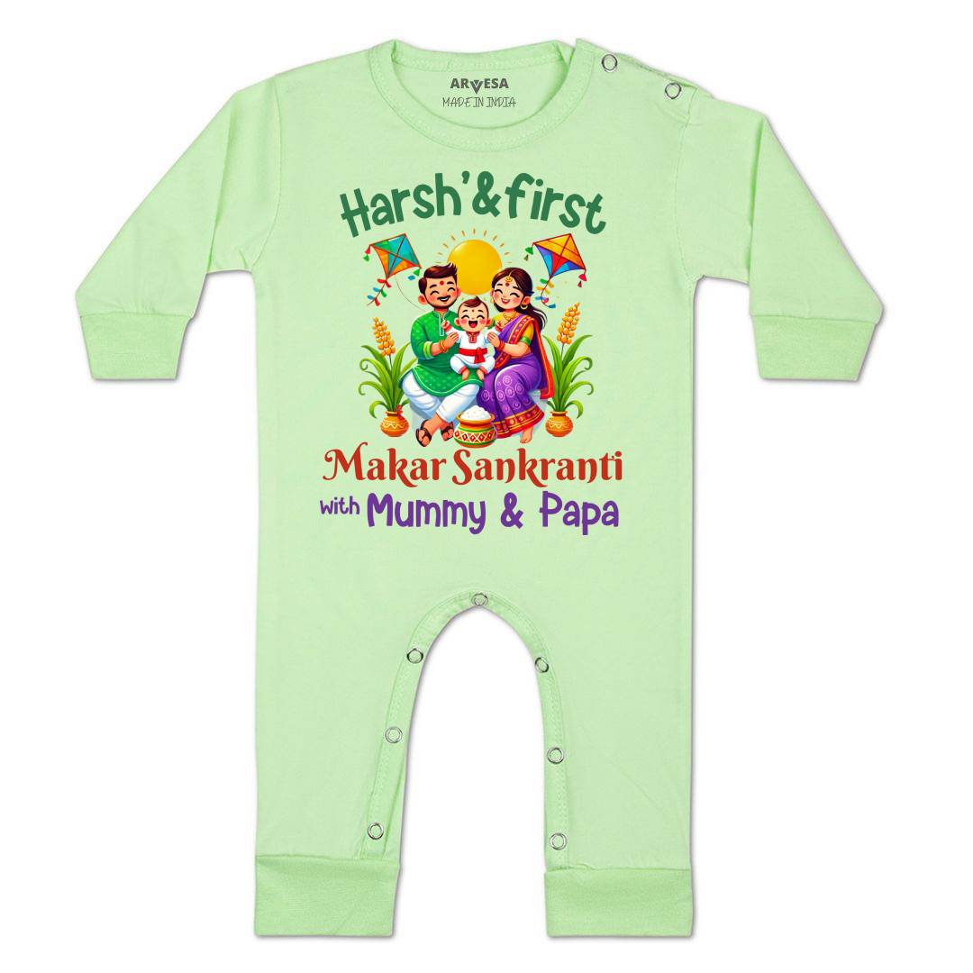 Arvesa My First Makar sankranti  Baby Boy & Girl Dress
