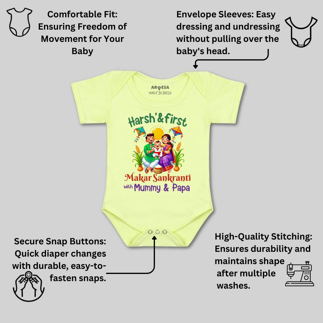 Arvesa My First Makar sankranti  Baby Boy & Girl Dress