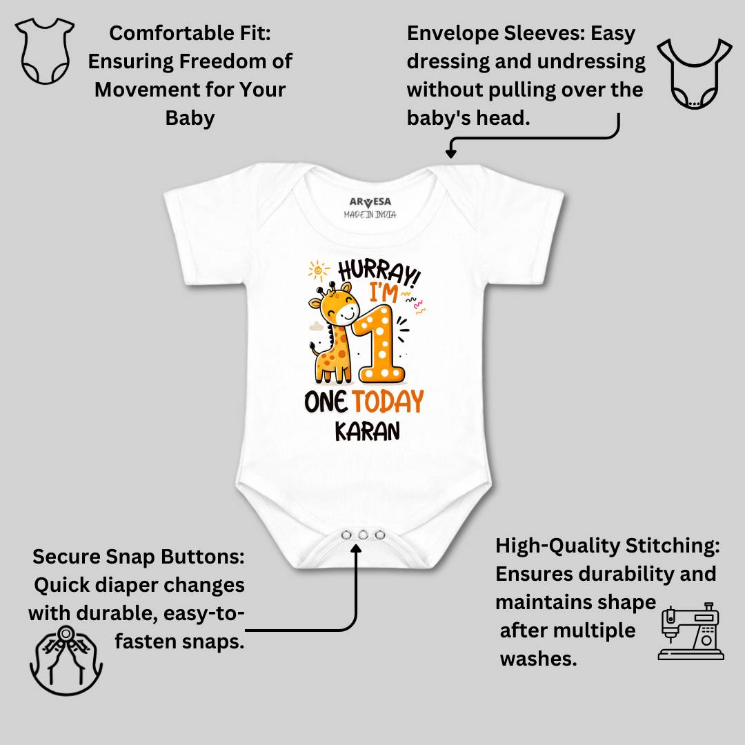 Arvesa 1 Month Baby Boy & Girl Dress