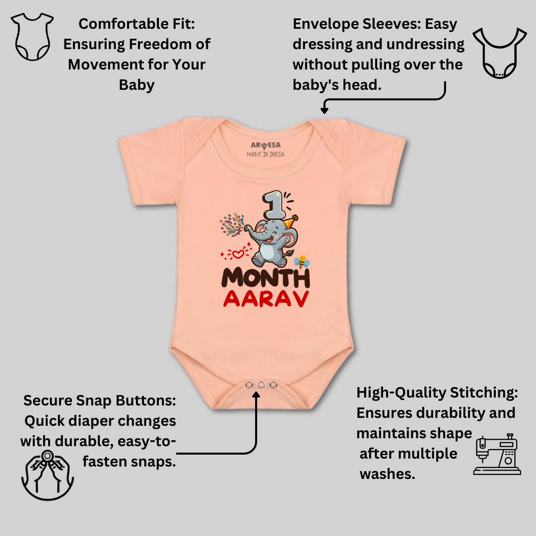 Arvesa 1 Month Baby Boy & Girl Dress
