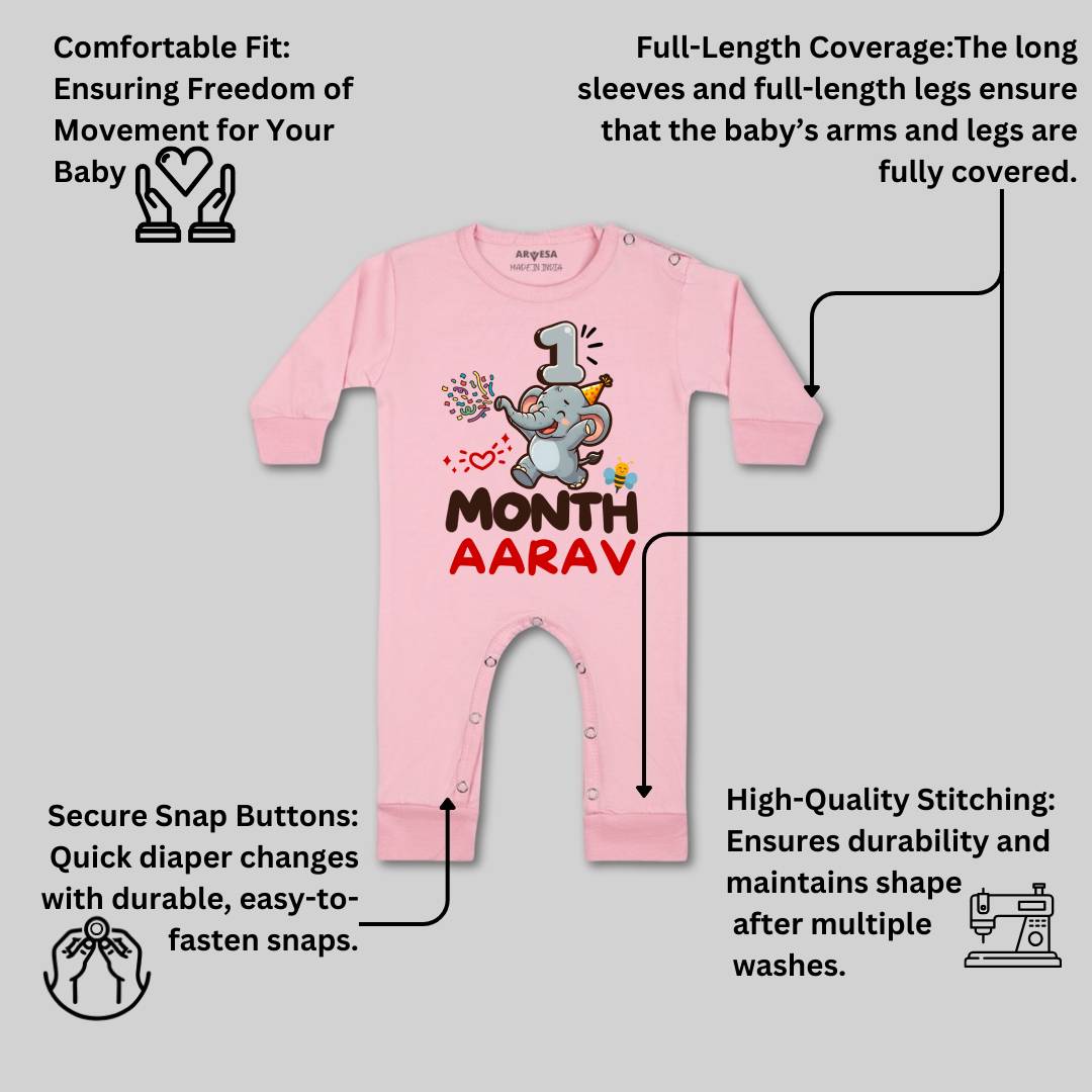 Arvesa 1 Month Baby Boy & Girl Dress