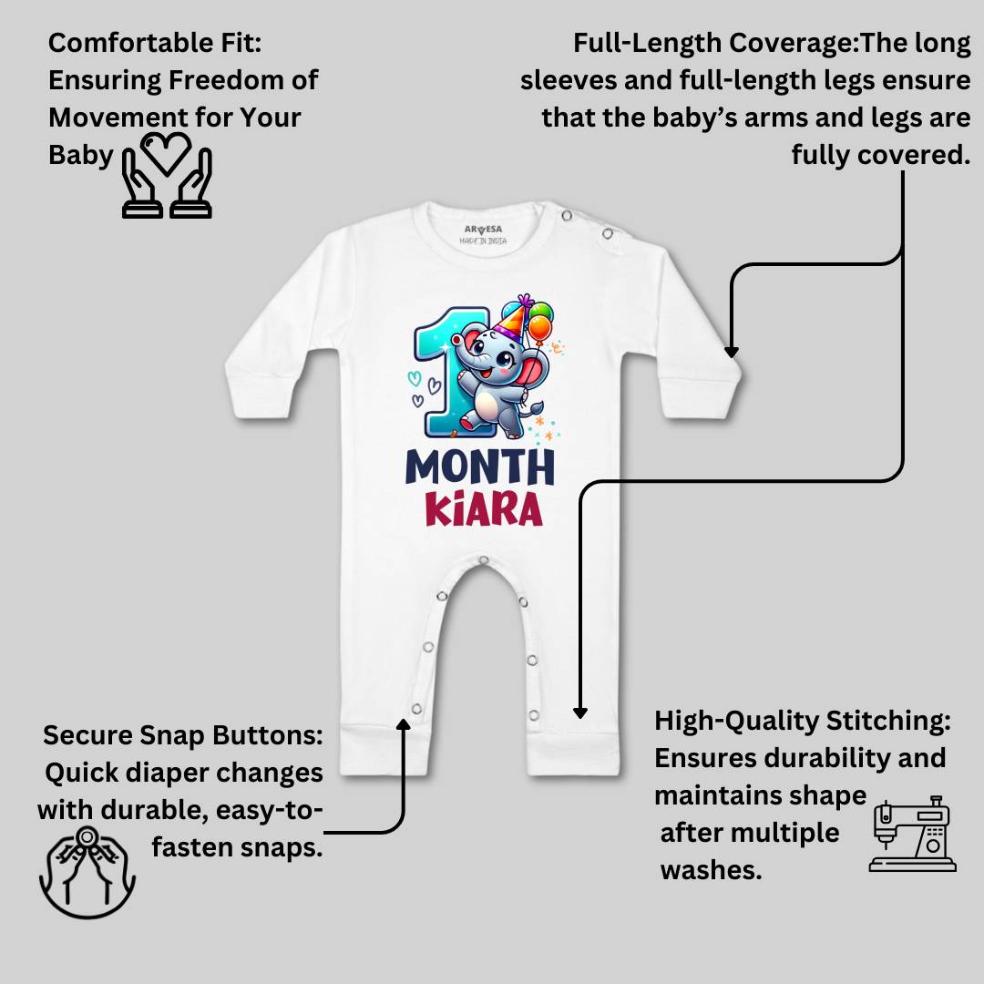 Arvesa 1 Month Baby Boy & Girl Dress