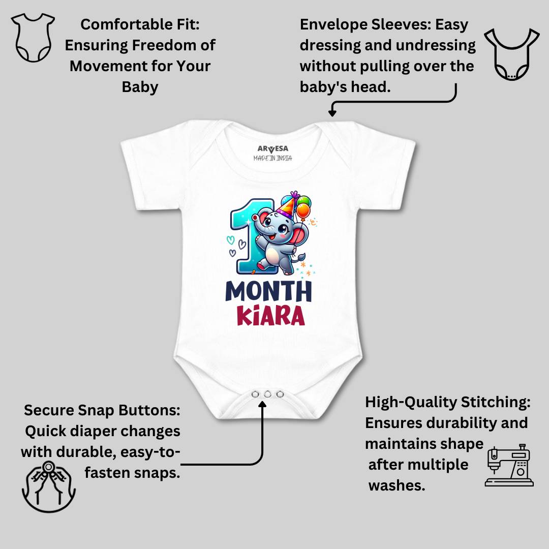 Arvesa 1 Month Baby Boy & Girl Dress