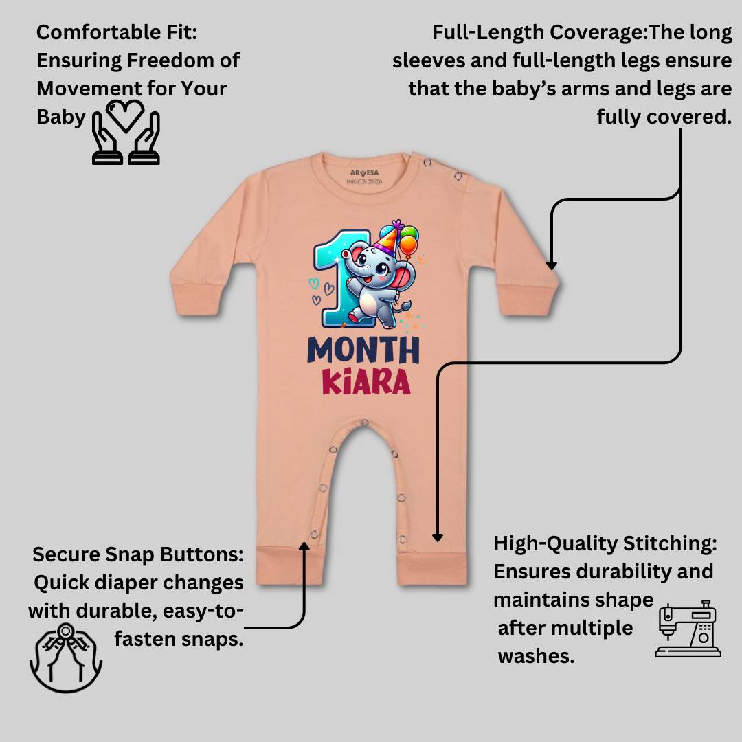 Arvesa 1 Month Baby Boy & Girl Dress