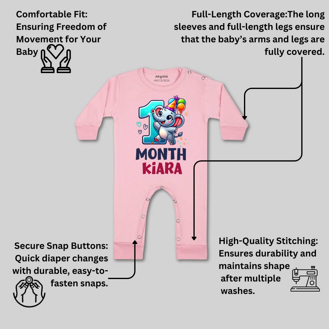 Arvesa 1 Month Baby Boy & Girl Dress