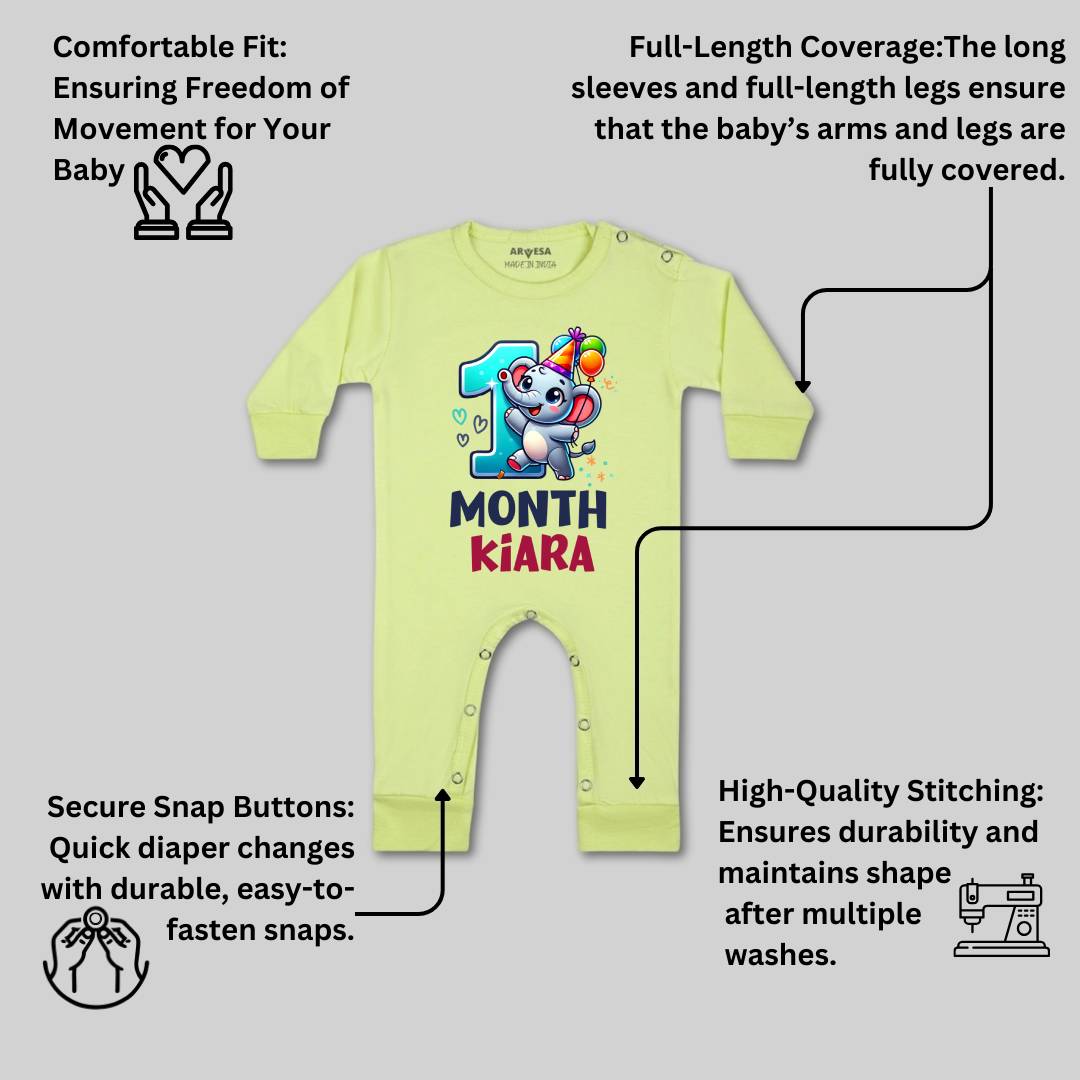 Arvesa 1 Month Baby Boy & Girl Dress