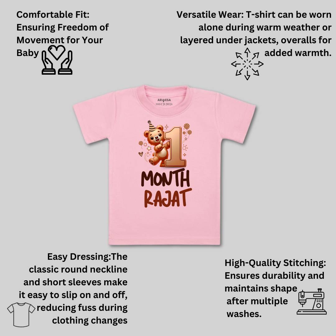 Arvesa 1 Month Baby Boy & Girl Dress
