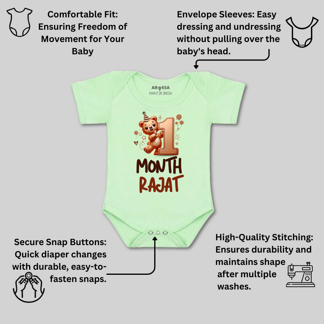Arvesa 1 Month Baby Boy & Girl Dress
