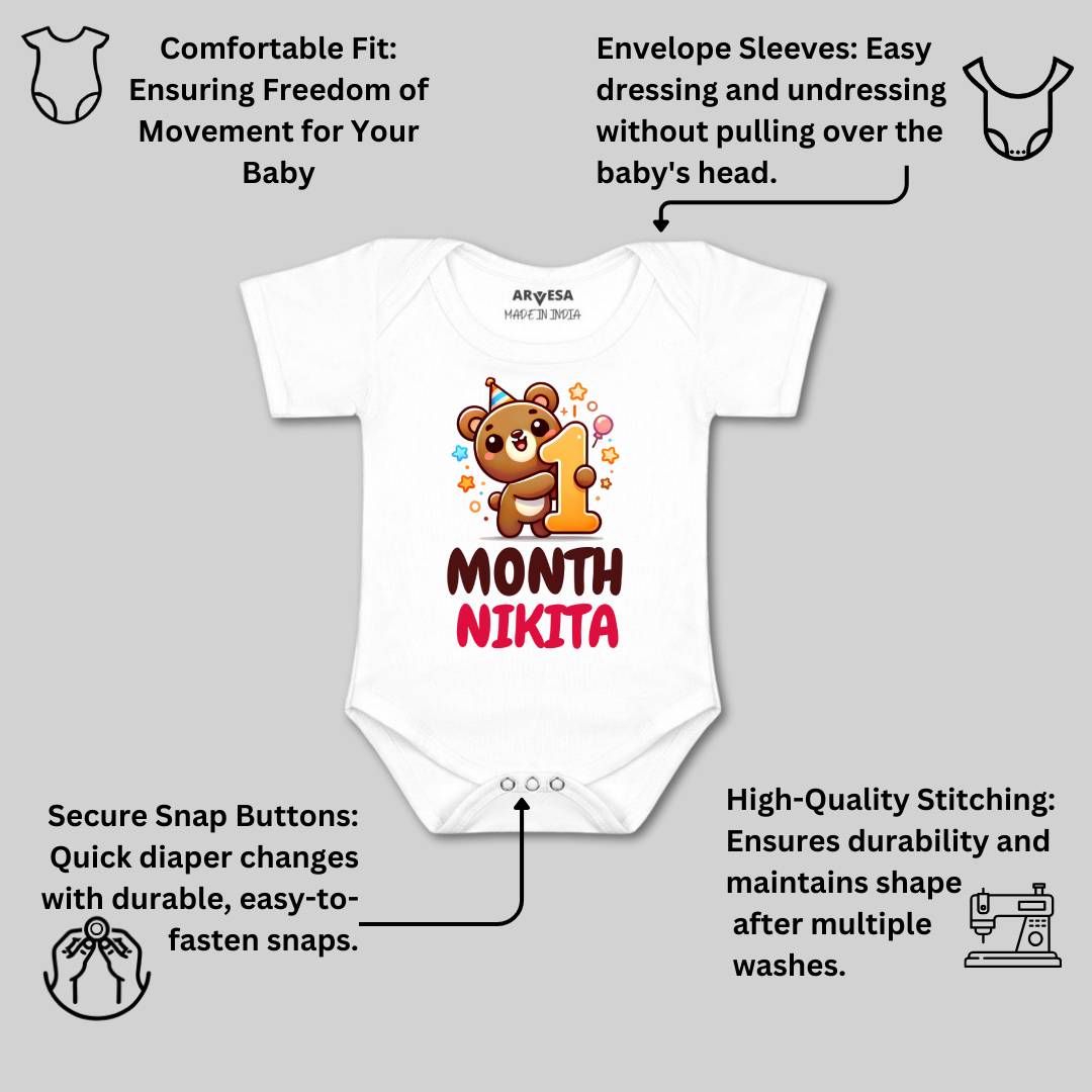 Arvesa 1 Month Baby Boy & Girl Dress