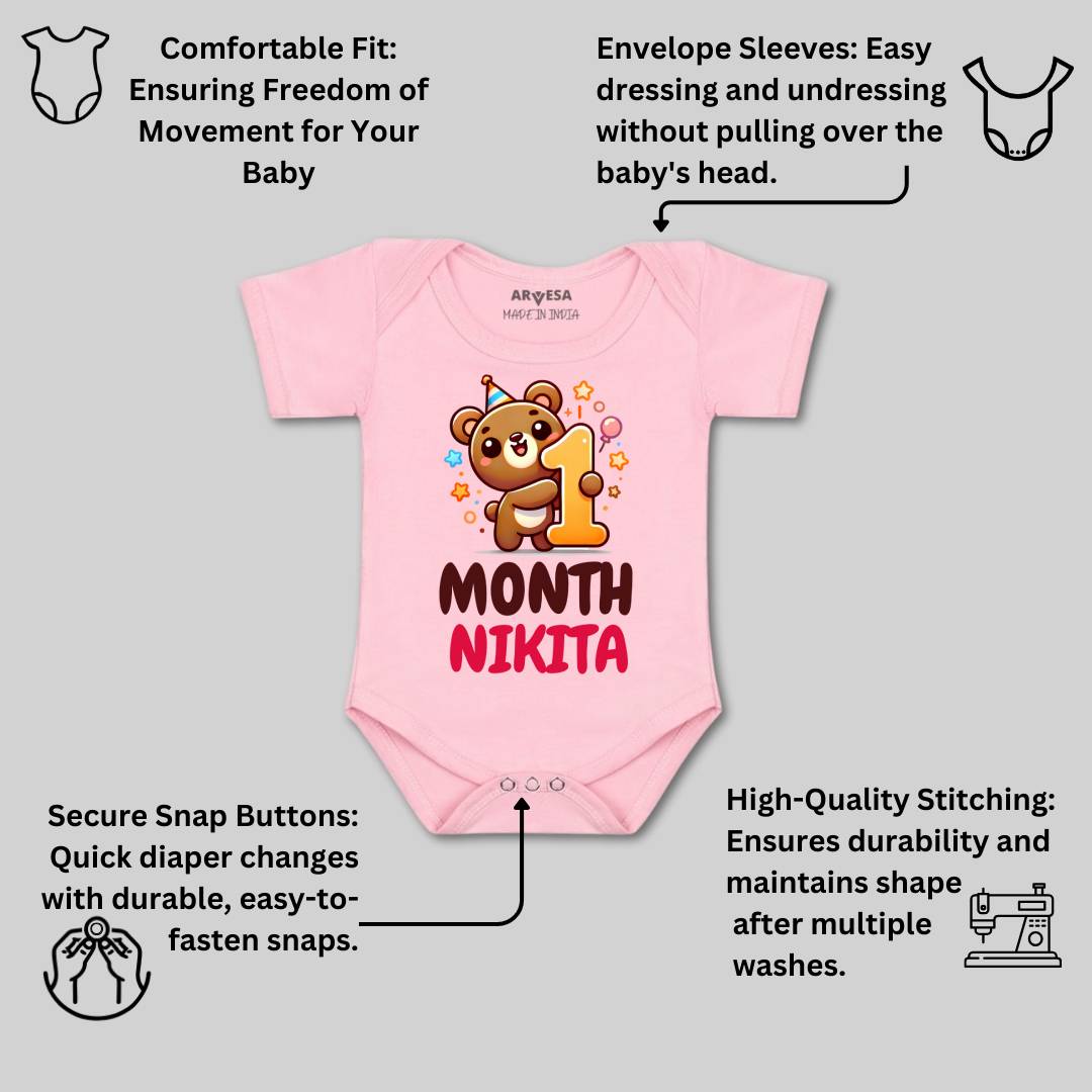 Arvesa 1 Month Baby Boy & Girl Dress