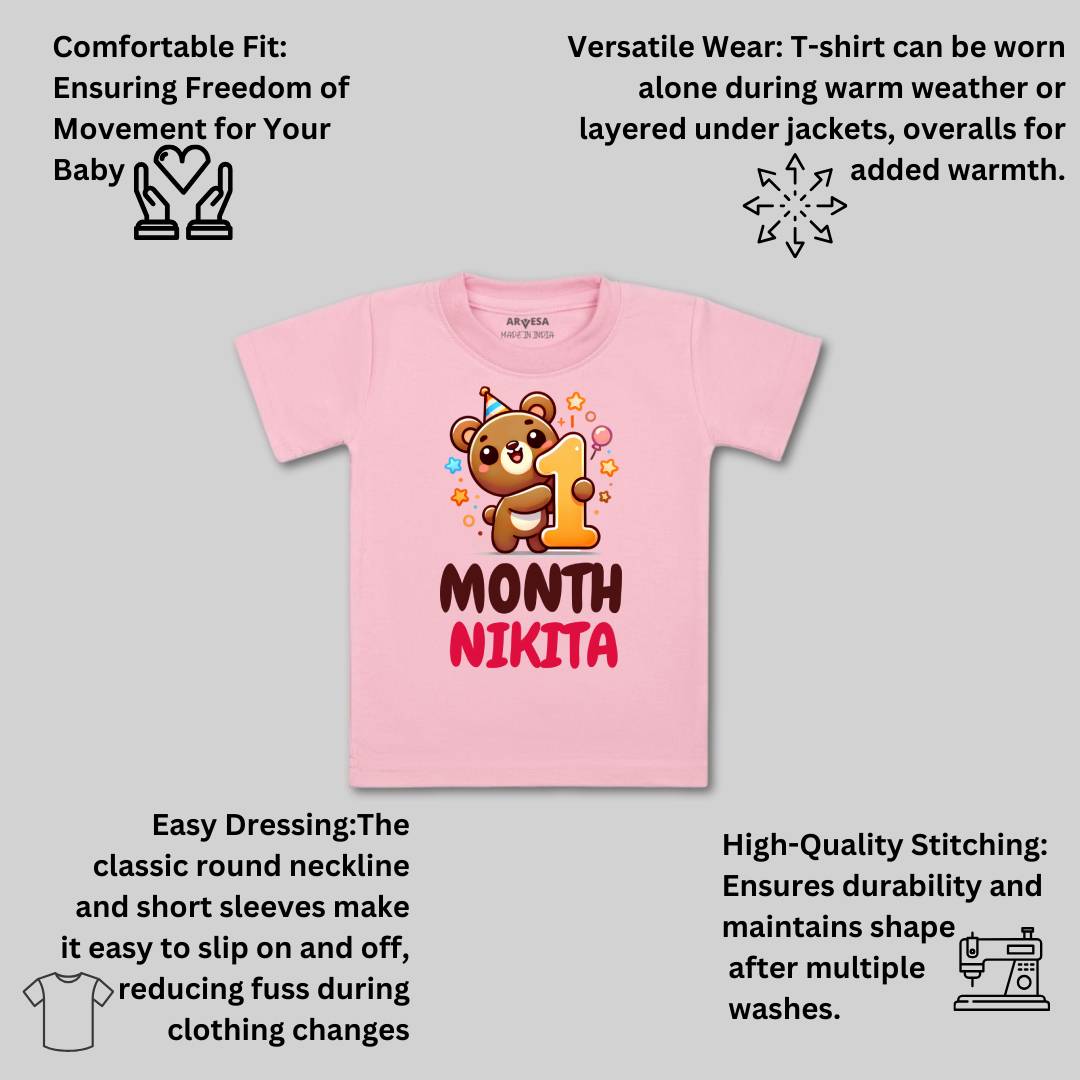 Arvesa 1 Month Baby Boy & Girl Dress