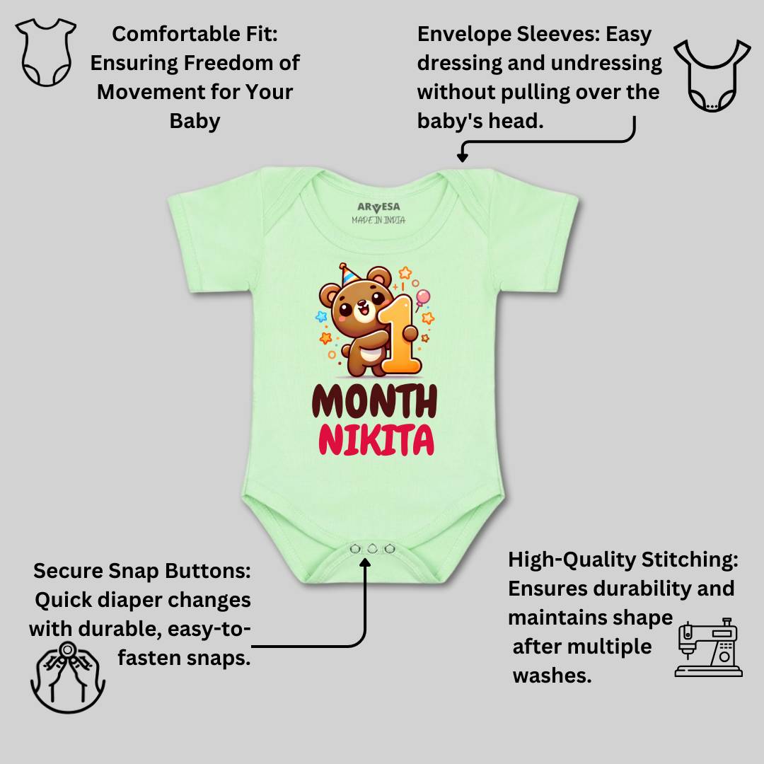 Arvesa 1 Month Baby Boy & Girl Dress