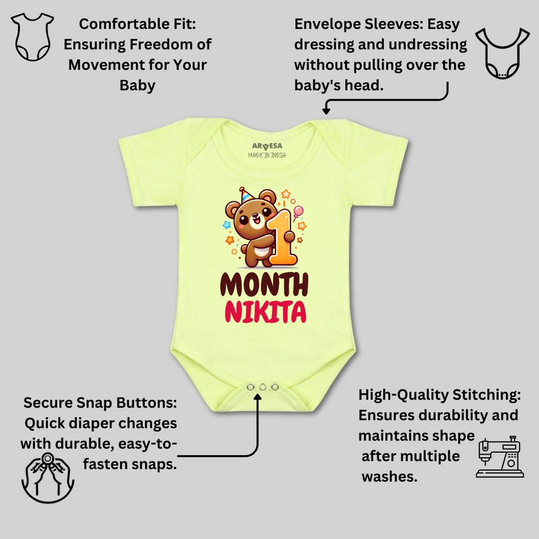 Arvesa 1 Month Baby Boy & Girl Dress