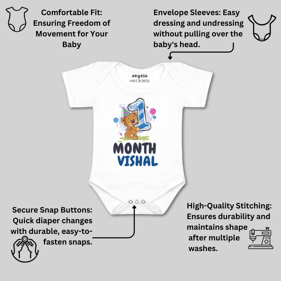 Arvesa 1 Month Baby Boy & Girl Dress