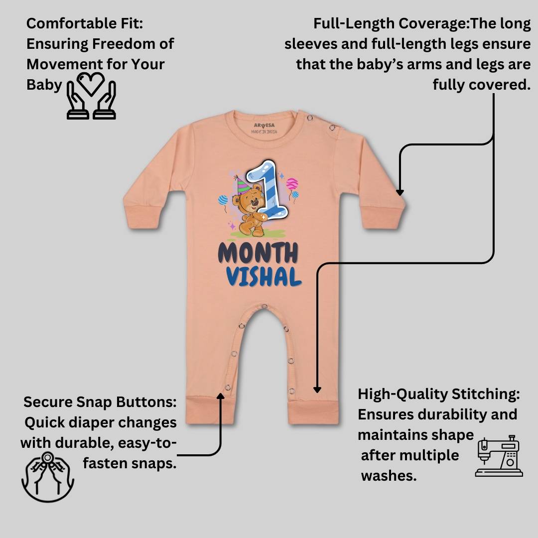 Arvesa 1 Month Baby Boy & Girl Dress