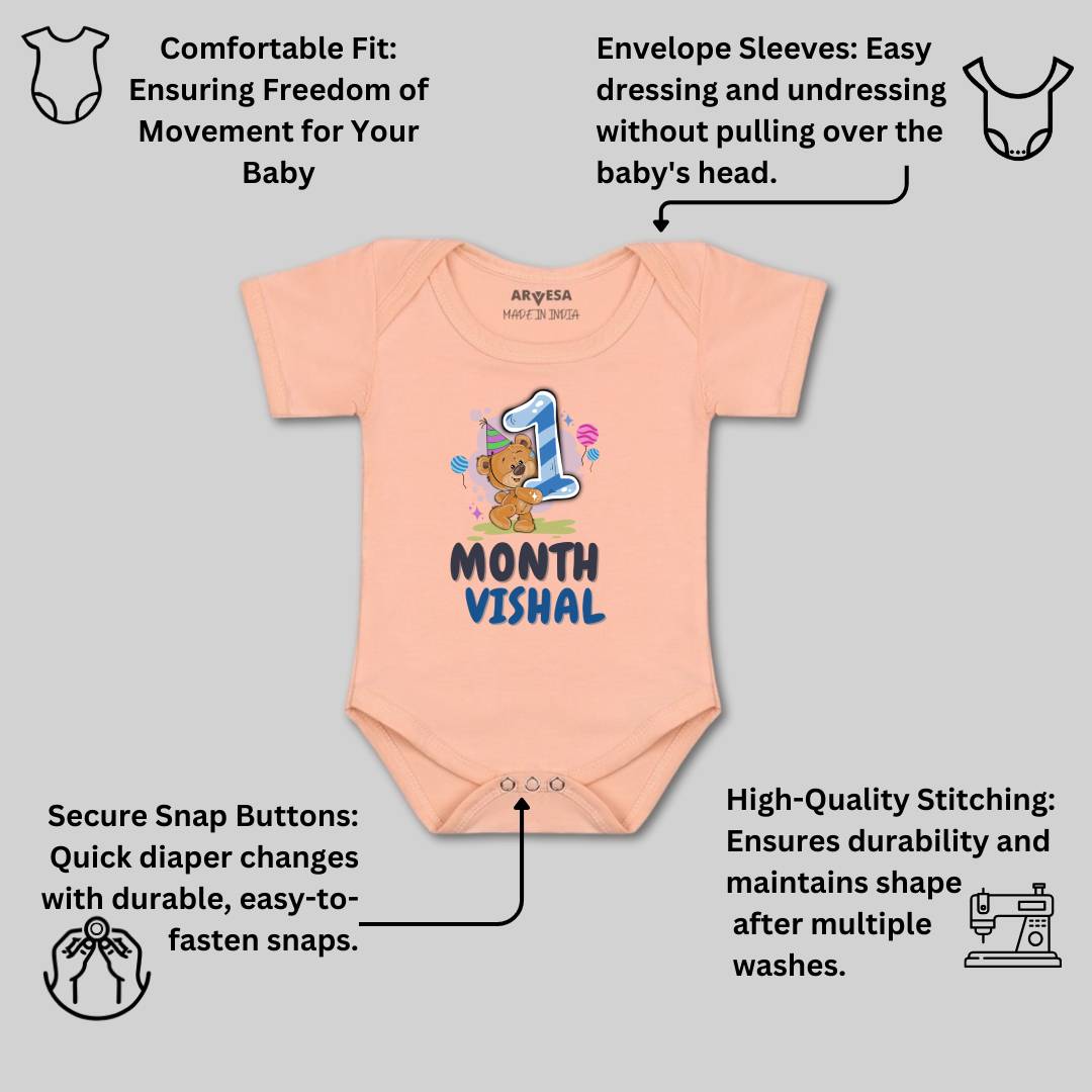 Arvesa 1 Month Baby Boy & Girl Dress