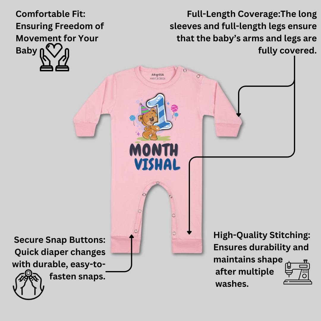 Arvesa 1 Month Baby Boy & Girl Dress