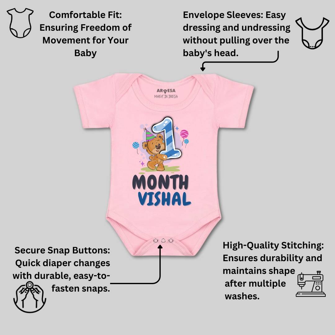 Arvesa 1 Month Baby Boy & Girl Dress