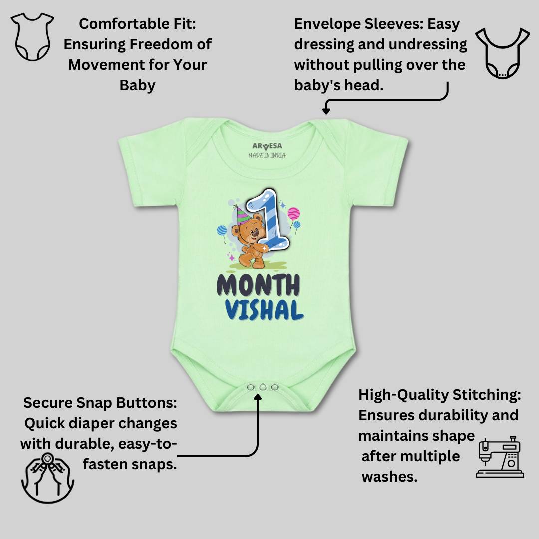 Arvesa 1 Month Baby Boy & Girl Dress