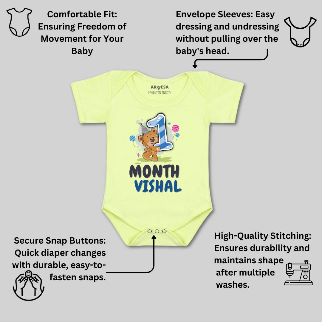 Arvesa 1 Month Baby Boy & Girl Dress