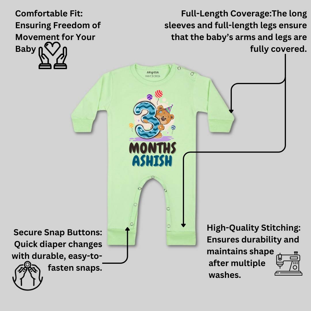 Arvesa 3 Month Baby Boy & Girl Dress