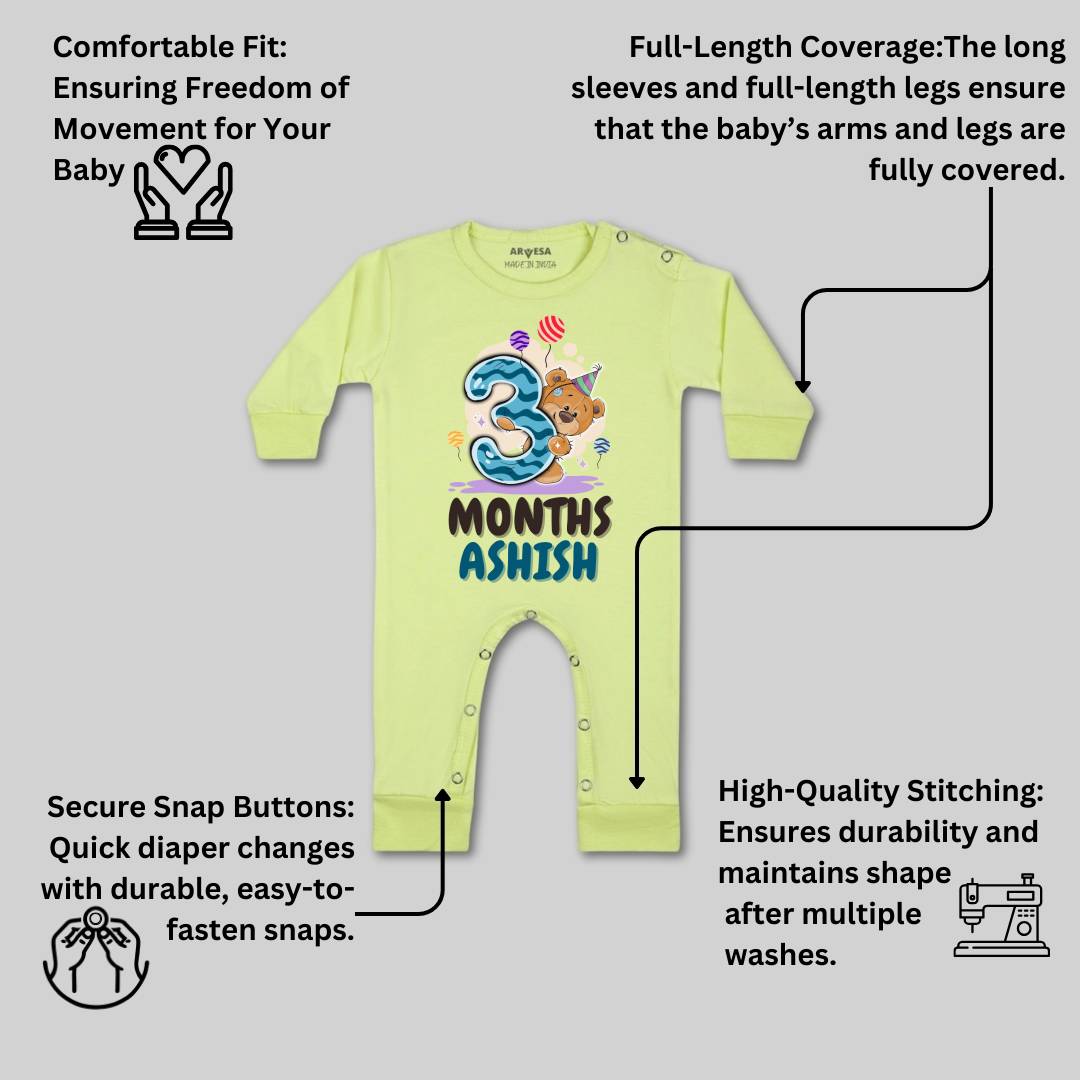 Arvesa 3 Month Baby Boy & Girl Dress