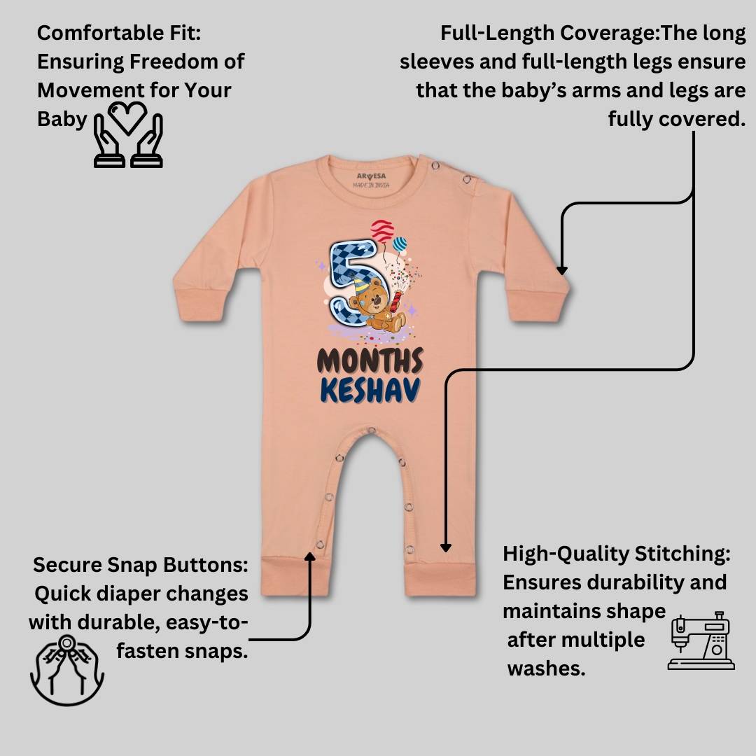 Arvesa 5 Month Baby Boy & Girl Dress