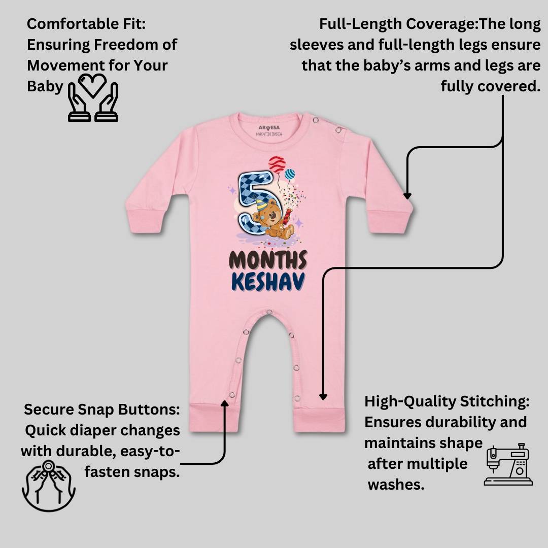 Arvesa 5 Month Baby Boy & Girl Dress