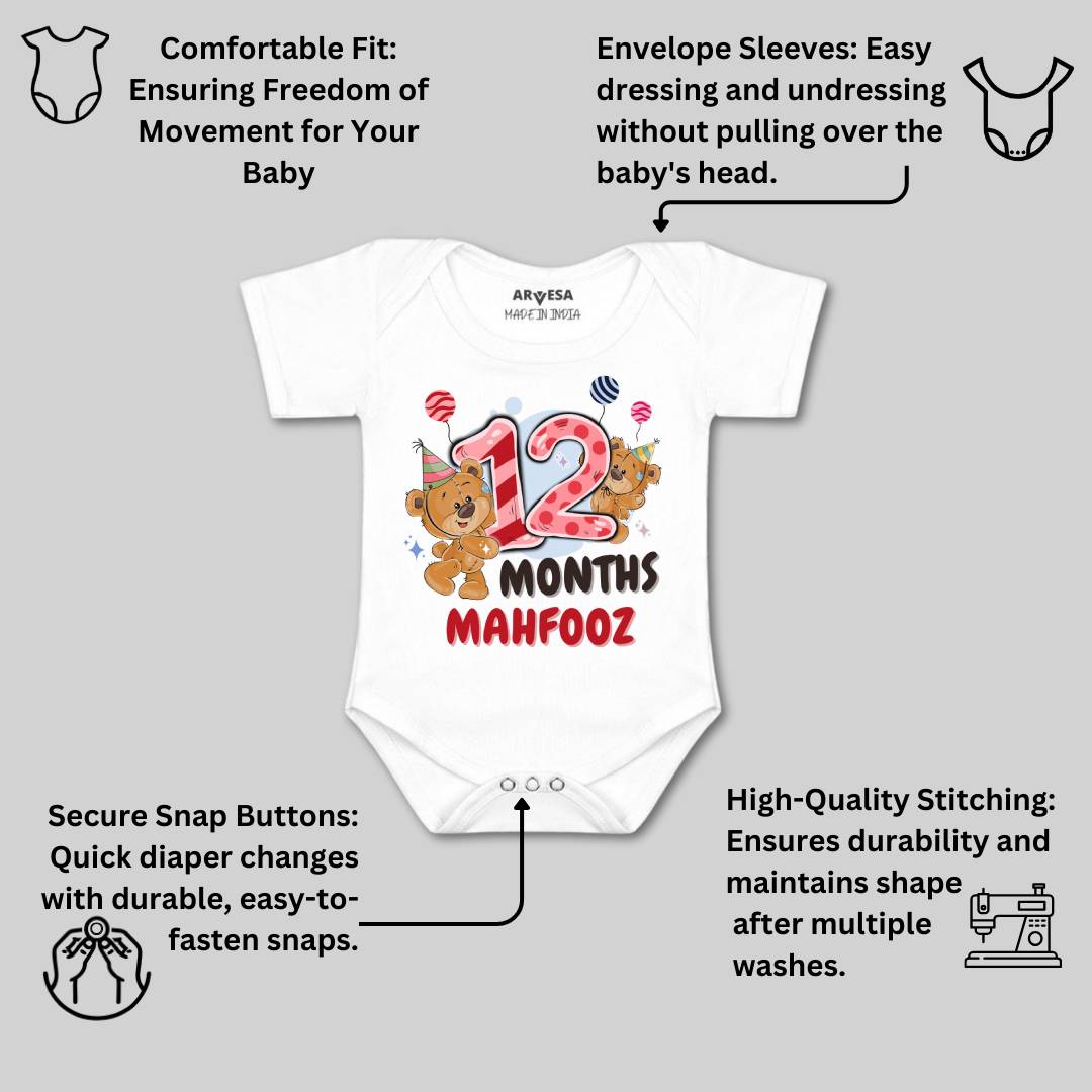 Arvesa 12 Month Baby Boy & Girl Dress