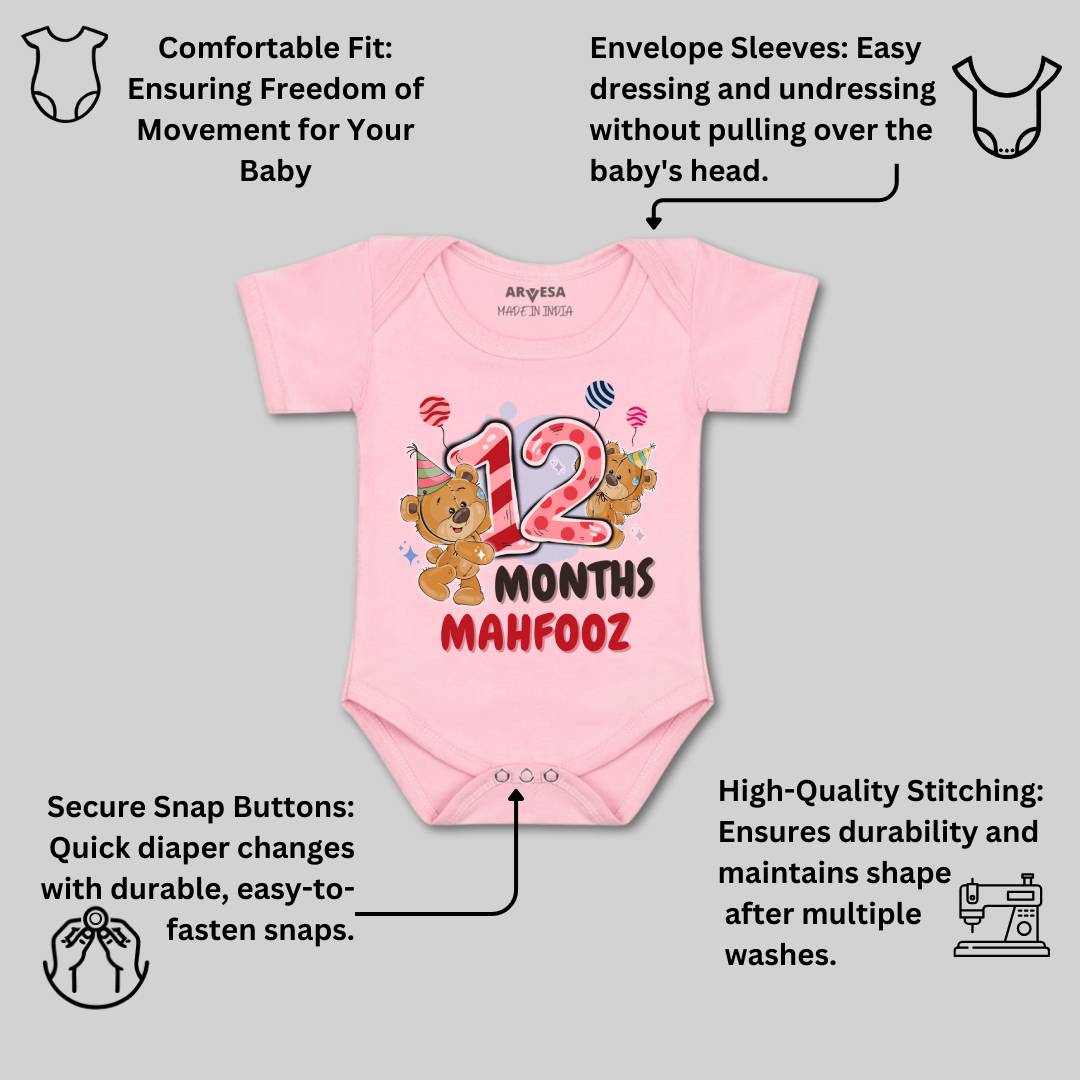 Arvesa 12 Month Baby Boy & Girl Dress