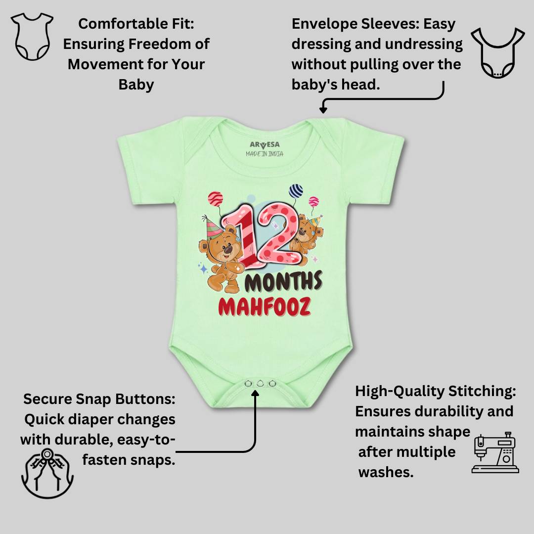 Arvesa 12 Month Baby Boy & Girl Dress
