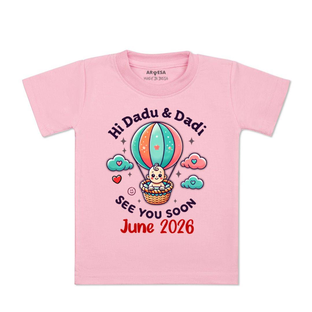 Arvesa Hi Dadu & Dadi See You Soon Baby Boy & Girl Dress