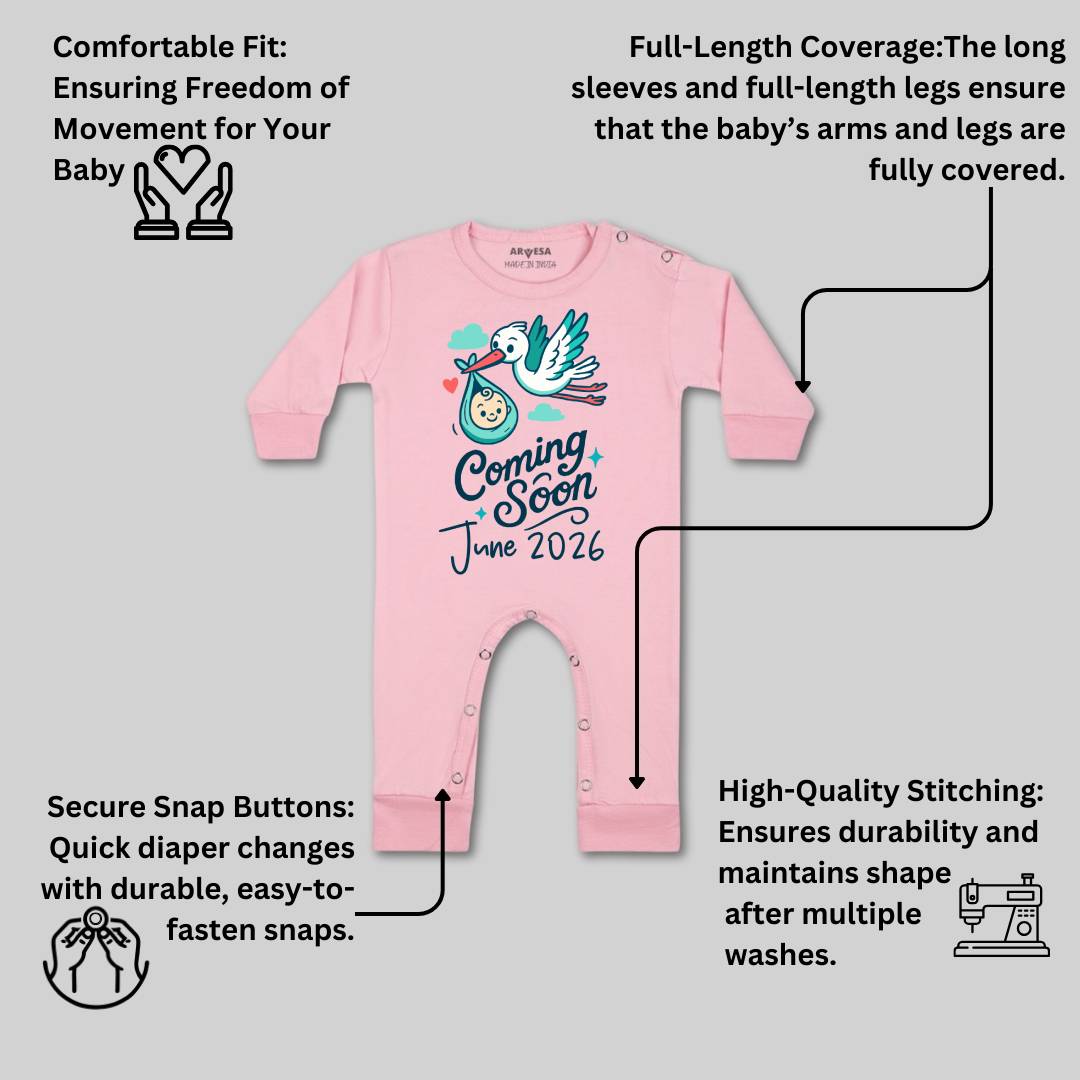 Arvesa Coming Soon Baby Boy & Girl Dress