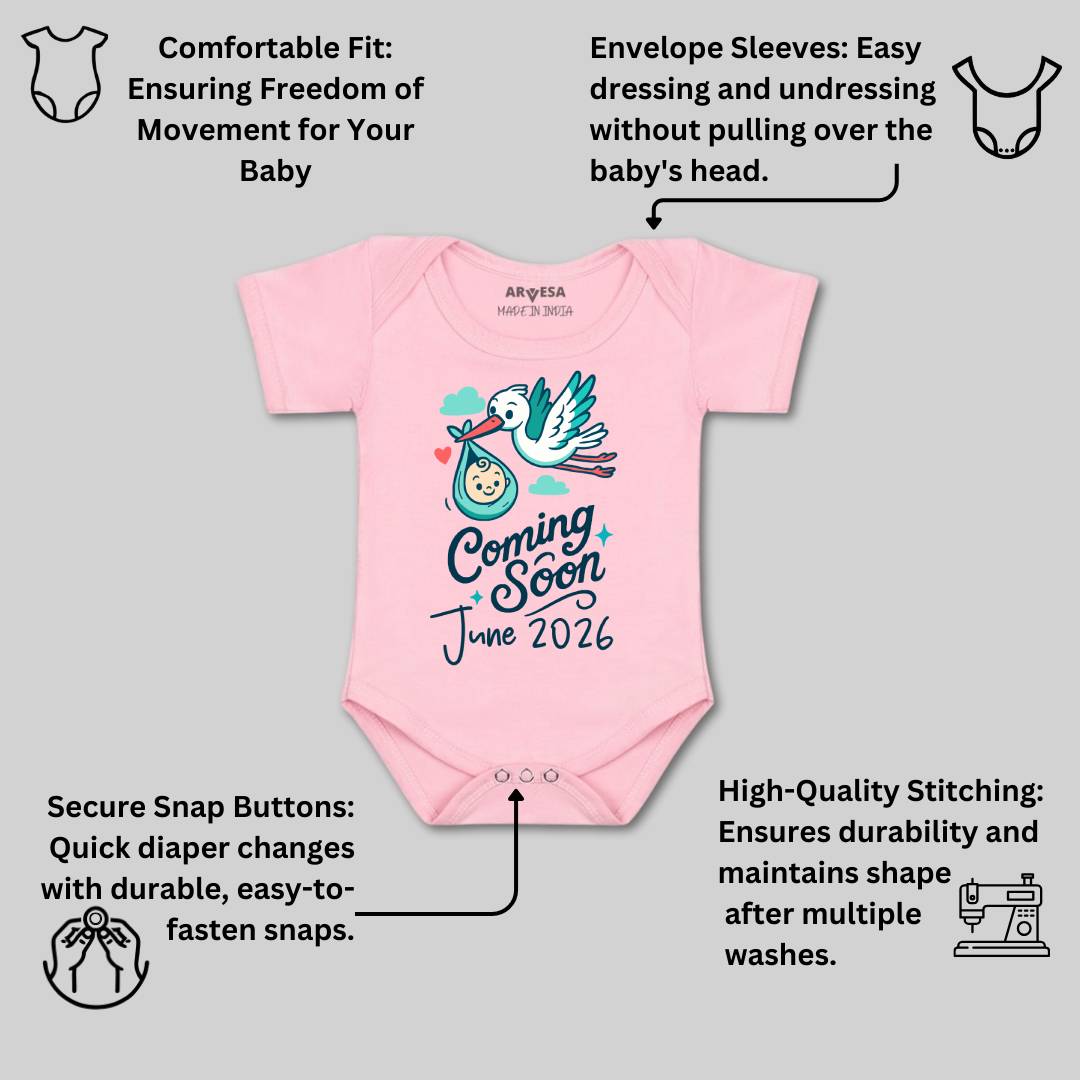 Arvesa Coming Soon Baby Boy & Girl Dress
