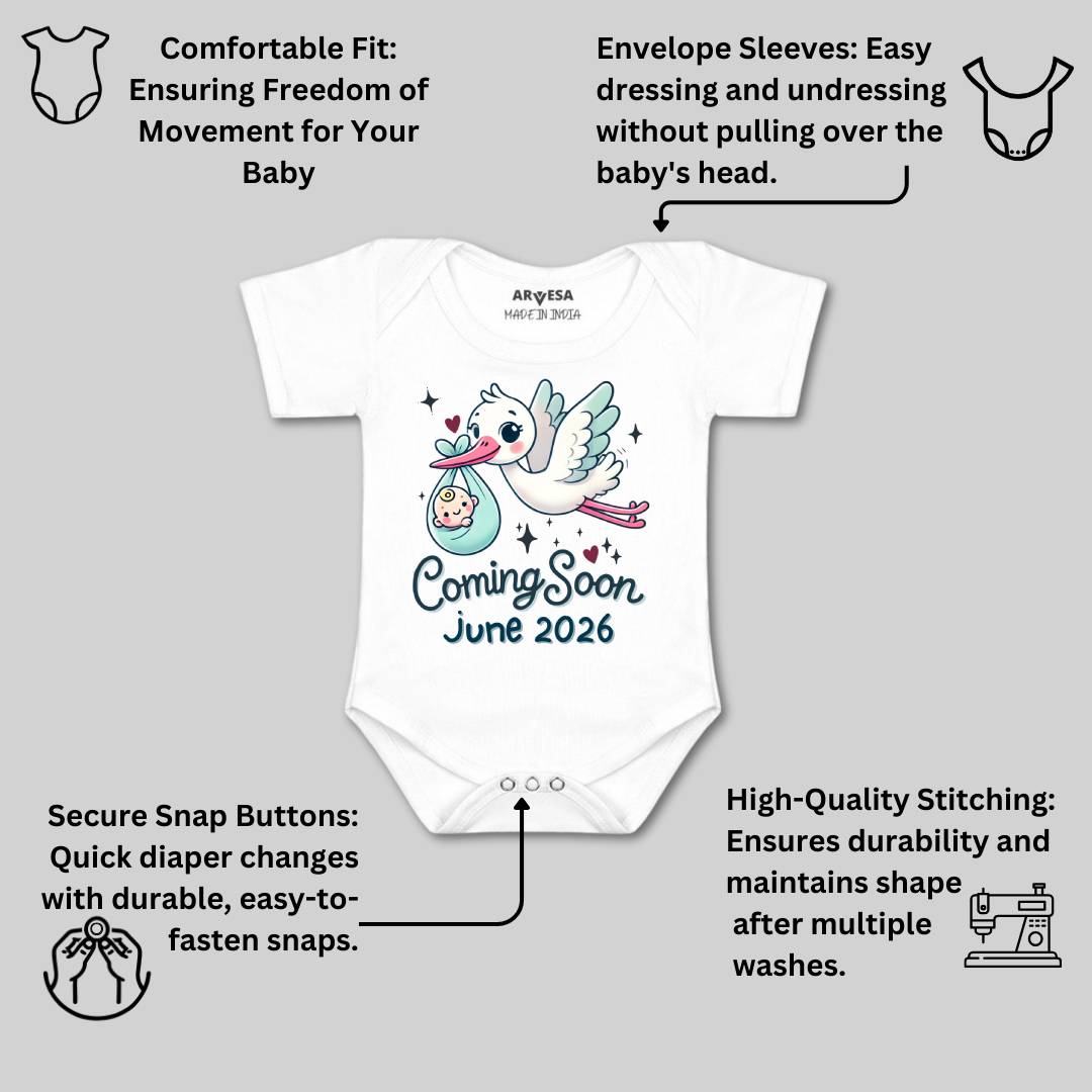 Arvesa Coming Soon Baby Boy & Girl Dress