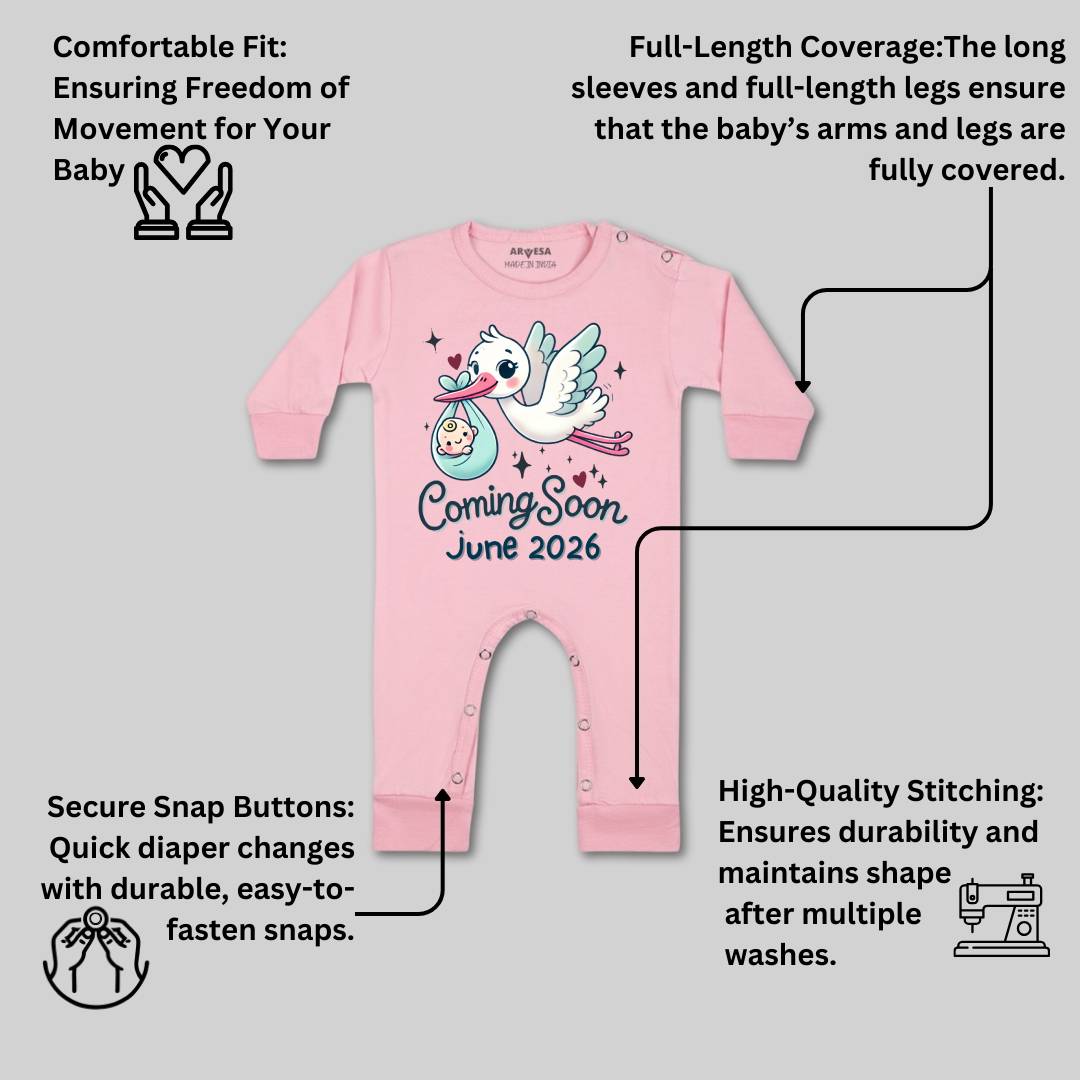 Arvesa Coming Soon Baby Boy & Girl Dress
