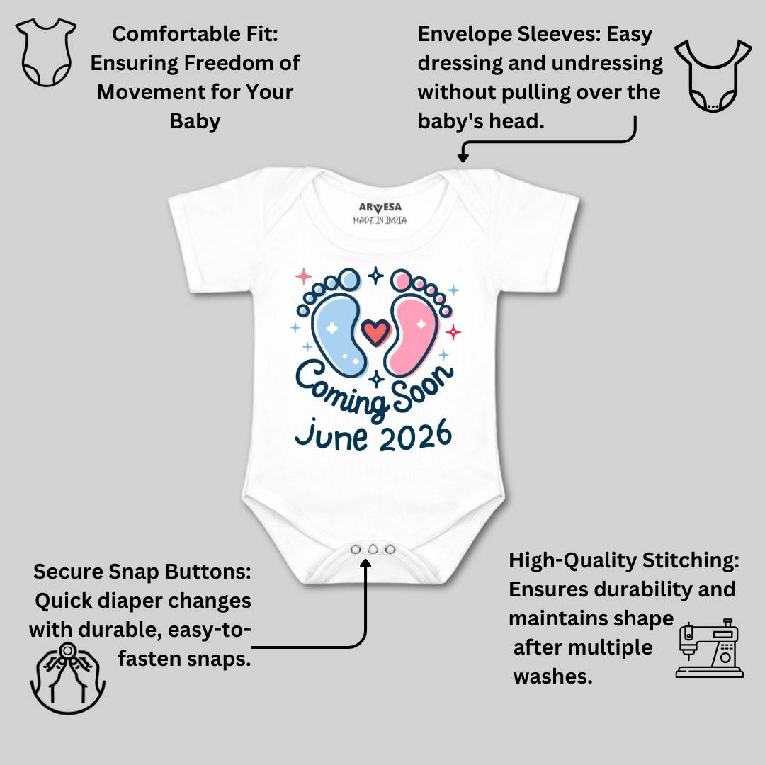 Arvesa Coming Soon Baby Boy & Girl Dress