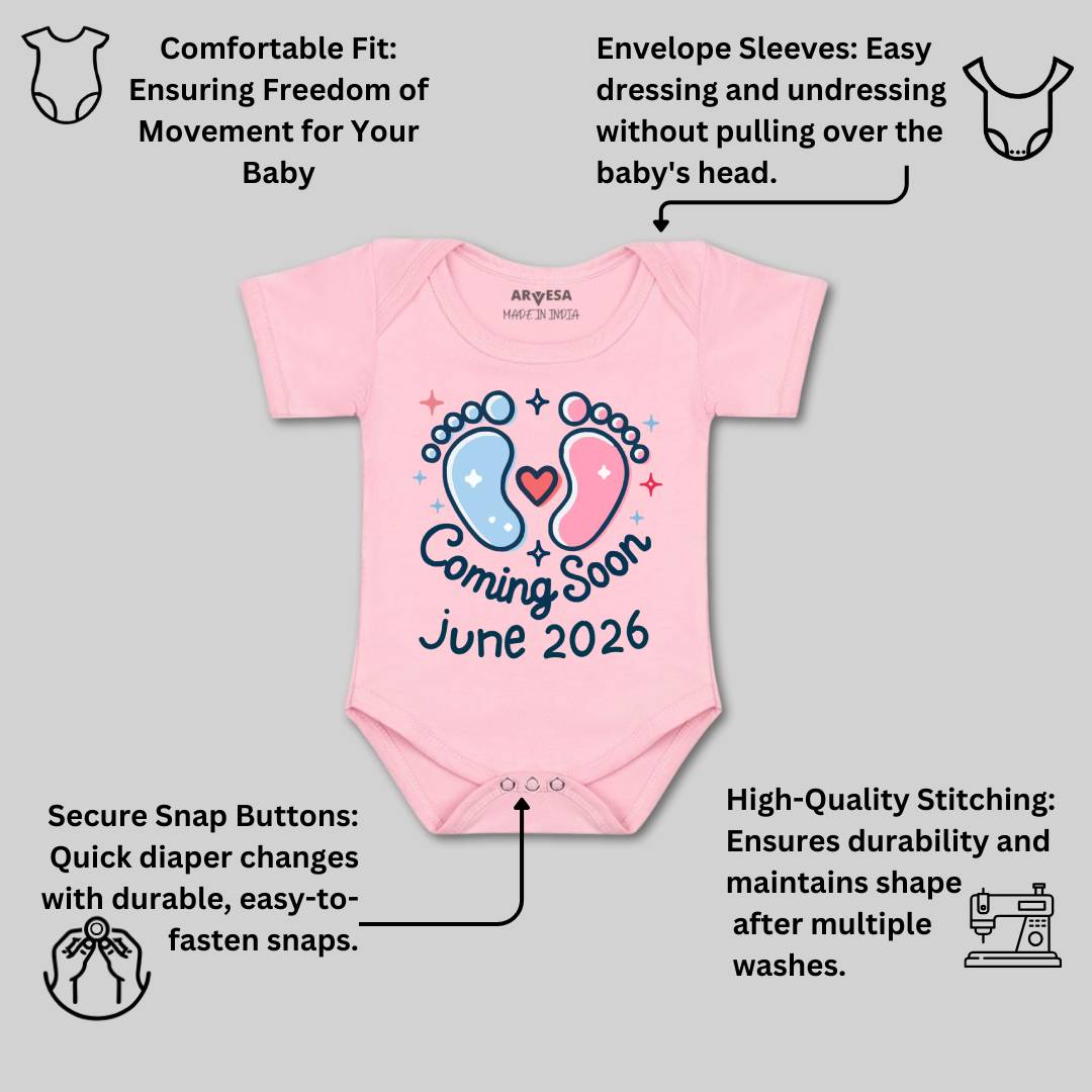Arvesa Coming Soon Baby Boy & Girl Dress