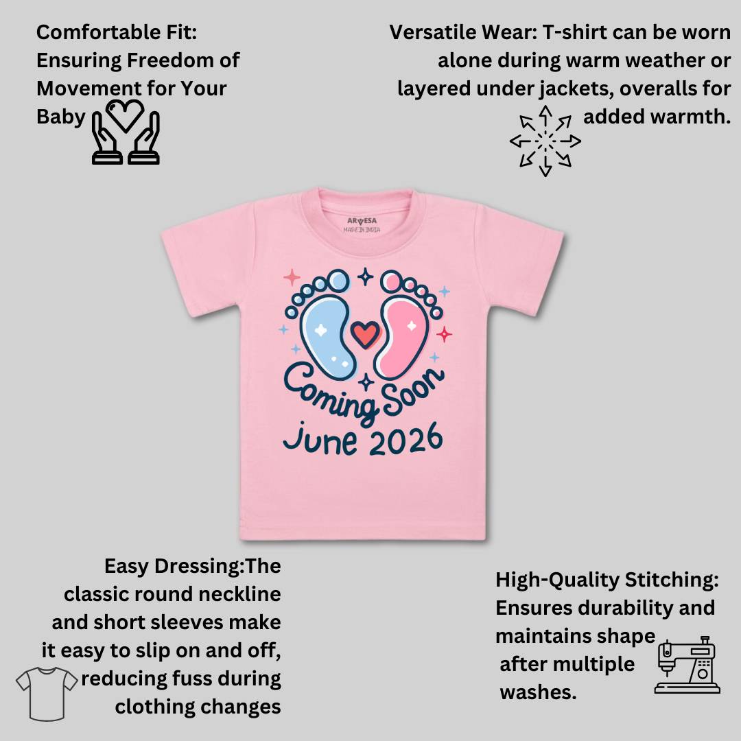 Arvesa Coming Soon Baby Boy & Girl Dress