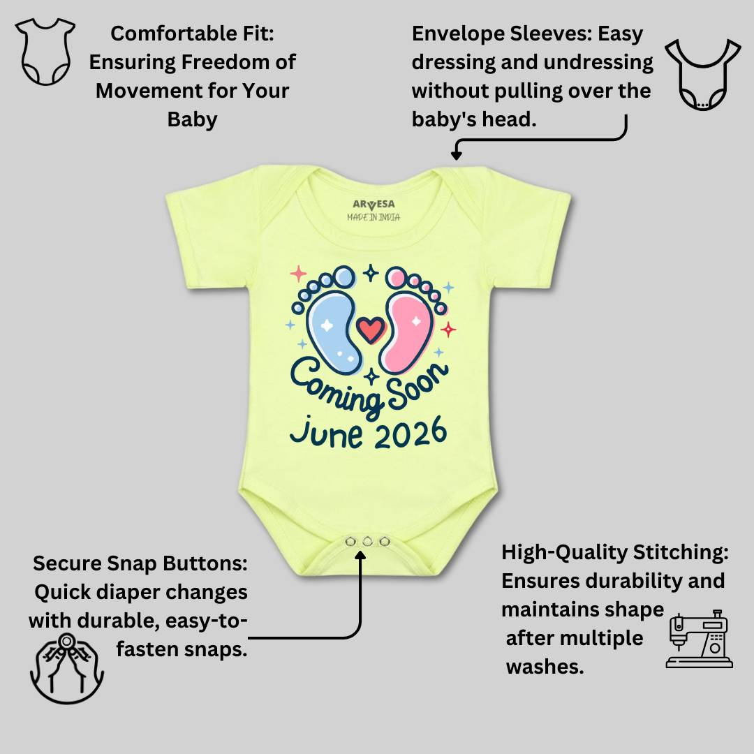 Arvesa Coming Soon Baby Boy & Girl Dress
