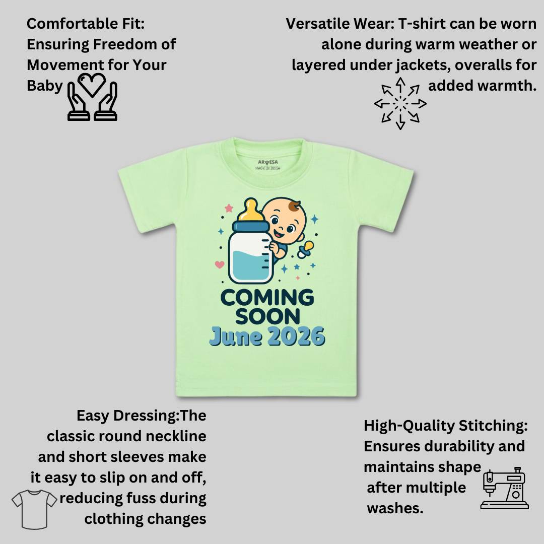 Arvesa Coming Soon Baby Boy & Girl Dress