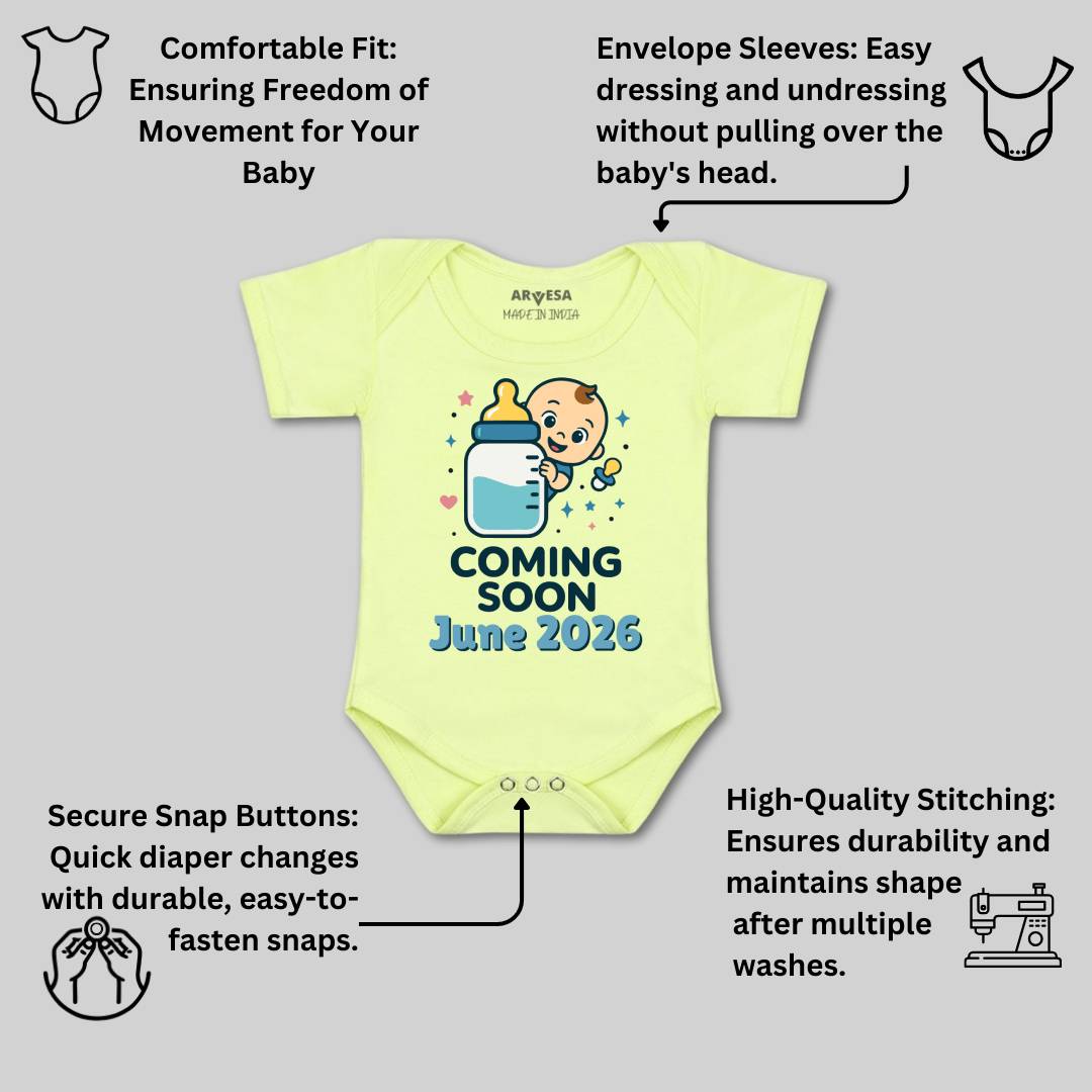 Arvesa Coming Soon Baby Boy & Girl Dress