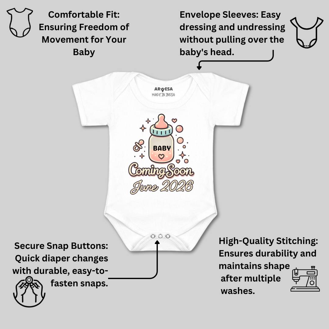 Arvesa Coming Soon Baby Boy & Girl Dress